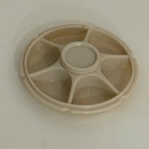 Tupperware chip and dip party platter miniature magnet